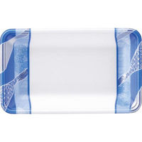 エフピコ 発泡トレー FLB-Y15-33 鮮彩青 4F162159 1ケース(1200個(100個×12))（直送品）