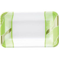 エフピコ 発泡トレー FLB-A12-30 鮮彩緑 4F170126 1ケース(2100個(100個×21))（直送品）