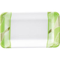 エフピコ 発泡トレー FLB-Y15-33 鮮彩緑 4F172159 1ケース(1200個(100個×12))（直送品）