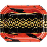 エフピコ 惣菜容器 MFPパシオ14-11 チア黒赤 4M007006 1ケース(1500個(50個×30))（直送品）