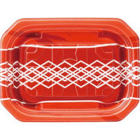 エフピコ 惣菜容器 MFPパシオ15-11 チアレッド 4M007014 1ケース(1500個(50個×30))（直送品）