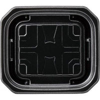 エフピコ 惣菜容器 MFPパシオ15-13 黒 4M007021 1ケース(1200個(50個×24))（直送品）