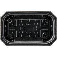 エフピコ 惣菜容器 MFPパシオ18-11 黒 4M007031 1ケース(1200個(50個×24))（直送品）