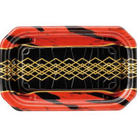 エフピコ 惣菜容器 MFPパシオ18-11 チア黒赤 4M007036 1ケース(1200個(50個×24))（直送品）