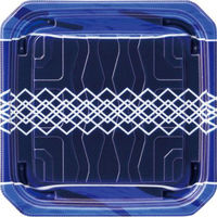 エフピコ 惣菜容器 MFPパシオ18-18 チアブルー 4M007053 1ケース(600個(50個×12))（直送品）