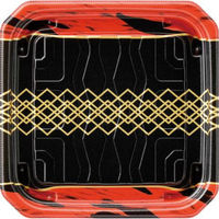 エフピコ 惣菜容器 MFPパシオ18-18 チア黒赤 4M007056 1ケース(600個(50個×12))（直送品）