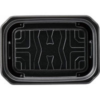 エフピコ 惣菜容器 MFPパシオ19-13 黒 4M007061 1ケース(800個(50個×16))（直送品）