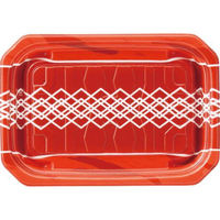 エフピコ 惣菜容器 MFPパシオ19-13 チアレッド 4M007064 1ケース(800個(50個×16))（直送品）