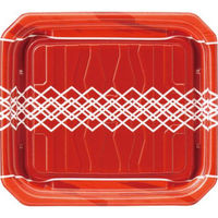 エフピコ 惣菜容器 MFPパシオ19-17 チアレッド 4M007084 1ケース(600個(50個×12))（直送品）