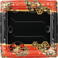 エフピコ 寿司桶 氷河桶21-21PT平安赤 52012123 1ケース(400個(50個×8))（直送品）