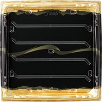 エフピコ 寿司桶 氷河桶34-34PT山瀬金 52013431 1ケース(120個(10個×12))（直送品）