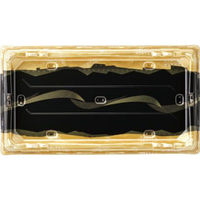 エフピコ 寿司桶 氷河桶37-20PT山瀬金 52013721 1ケース(100個(10個×10))（直送品）