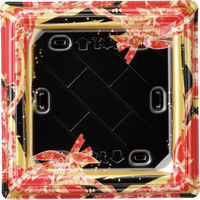 エフピコ 寿司桶 祝賀桶19-19 9貫PTおり姫赤 53631919 1ケース(400個(50個×8))（直送品）