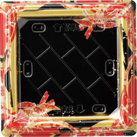 エフピコ 寿司桶 祝賀桶20-20 12貫PTおり姫赤 53632020 1ケース(400個(50個×8))（直送品）