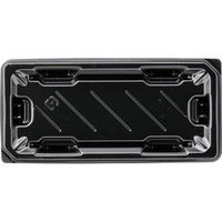 エフピコ 寿司容器 麗角 1-4 黒 54030104 1ケース(900個(50個×18))（直送品）