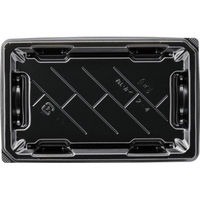 エフピコ 寿司容器 麗角 2-4 黒 54030204 1ケース(600個(50個×12))（直送品）