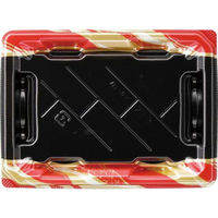 エフピコ 寿司容器 麗角 2-3 京みやび赤 54040203 1ケース(800個(50個×16))（直送品）