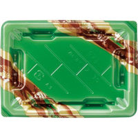 エフピコ 寿司容器 麗角 2-3S うるわし緑 54055203 1ケース(800個(50個×16))（直送品）