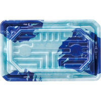 エフピコ 刺身容器 涼角 20-12 ななみ青 55022012 1ケース(1000個(50個×20))（直送品）