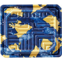 エフピコ 刺身容器 涼角 20-17 れん石青 55022017 1ケース(600個(50個×12))（直送品）