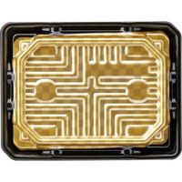 エフピコ 刺身容器 涼角 20-15 本市松 55032015 1ケース(800個(50個×16))（直送品）