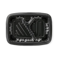 エフピコ 弁当容器 MSDレイア23-16-1 黒 7E012316 1ケース(600個(50個×12))（直送品）