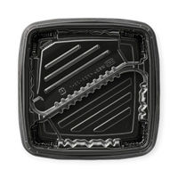 エフピコ 弁当容器 MSDレイア23-23-1 黒 7E012320 1ケース(600個(50個×12))（直送品）