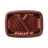 エフピコ 弁当容器 MSDレイア24-17-1 Mエンジ 7E012439 1ケース(600個(50個×12))（直送品）