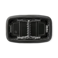 エフピコ 弁当容器 MSDレイア24-15-1 黒 7E012451 1ケース(600個(50個×12))（直送品）