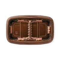 エフピコ 弁当容器 MSDレイア24-15-1 Mオーク 7E012453 1ケース(600個(50個×12))（直送品）