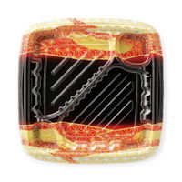 エフピコ 弁当容器 MSDレイア21-21-1 らい光赤 7E012468 1ケース(600個(50個×12))（直送品）