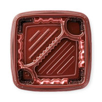 エフピコ 弁当容器 MSDレイア21-21-1 Mエンジ 7E012470 1ケース(600個(50個×12))（直送品）