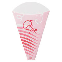 愛宝 H-22-2 クレープ袋(ストライプ柄) 1ケース(2000個(100個×20))（直送品）