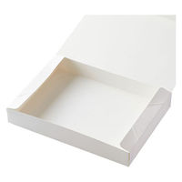 愛宝 デリボックス H-28-17 ホワイトフードケース(大) 1ケース(150個(150個×1))（直送品）