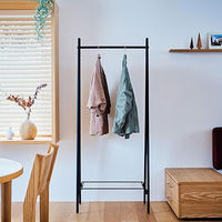 スワロー工業 RACK A ハンガーラック ブラック T100101 1個（直送品）