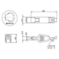 サトーパーツ クリップ 定格:30A C-3-30K 1個（直送品）