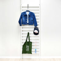 足立製作所 簡単つっぱり ラダーラック【幅60cm】/ホワイト 2379WH 1個（直送品）