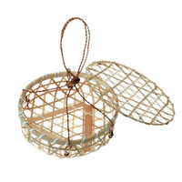 アサヒグリーン 装飾品 六ッ目 丸平フタ付(L) 3133 1ケース(80個(1個×80))（直送品）