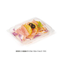 リスパック 惣菜容器 バイオ 優越 13-11B PBDR090 1ケース(1600個(50個×32))（直送品）