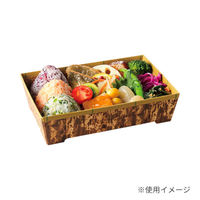 中央化学 寿司容器 SKS 17-12 竹皮 身 00778730 1袋(50個)（直送品）