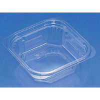 リスパック 透明カップ バイオ WK152-500 BS新水切り PABW676 1袋(50個)（直送品）