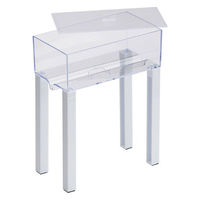 富士パックス販売 プルダウンペーパータオルケース 9154 1ケース(24個(1個×24))（直送品）