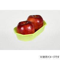 パックスタイル フルーツ容器 BPフルーツ2SWマド グリーン 00781956 1袋(100個)（直送品）