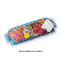 リスパック 刺身容器 バイオ 華ノ枠 32-12B エレガグリーン FHNW707 1袋(50個)（直送品）