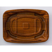 リスパック 弁当容器 バイオ 饗ロマン 10B 一木 RHHR114 1袋(50個)（直送品）