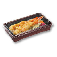 中央化学 弁当容器 SKS 302(43) 赤桐 身 00793652 1袋(50個)（直送品）