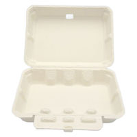 日本モウルド工業 弁当容器 パルボックス(大)白 42031 1ケース(100個(1個×100))（直送品）