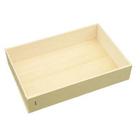 北村製作所 折箱 経木 1人角 00019267 1ケース(20個(1個×20))（直送品）