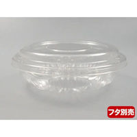 リスパック 冷麺容器 バイオ M 大 本体 新 PABS454 1ケース(600個(50個×12))（直送品）