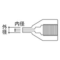 HAKKO ノズル 0.8mm SS型 815/816用 A1497 1個（直送品）